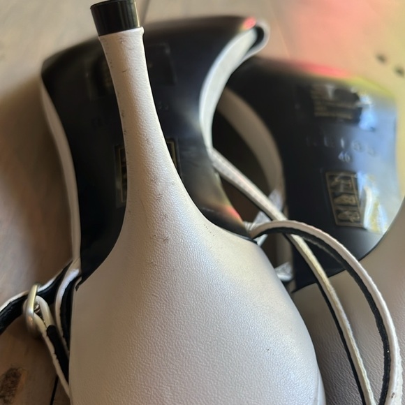 Reiss Bali Heeled Strappy Stiletto Sandals in Off White Size 40, US 9.5 - Picture 9 of 12